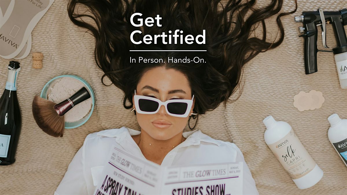 Philadelphia Spray Tan Training Class Certification - Hands-On - May 31st!