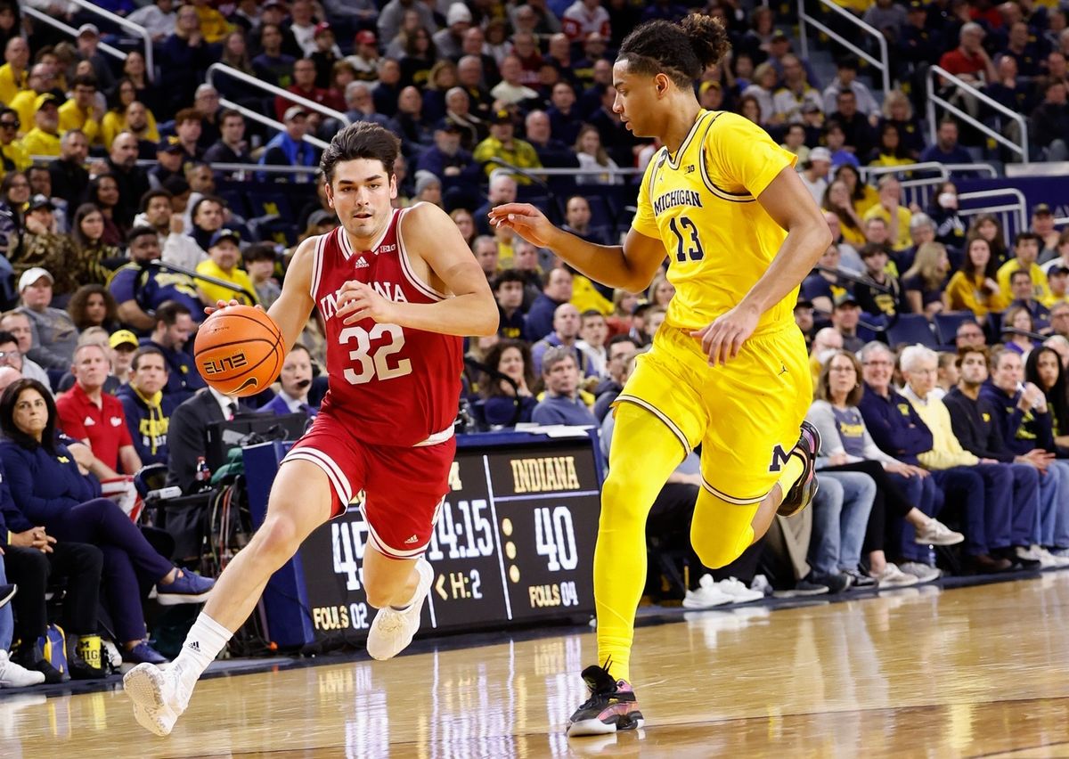 Michigan Wolverines at Indiana Hoosiers Mens Basketball