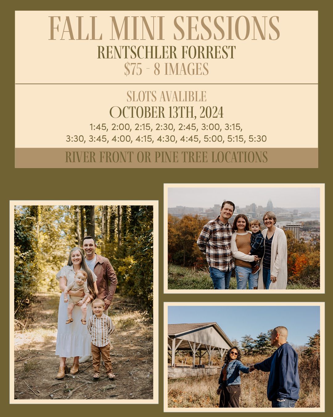 Fall Mini Sessions