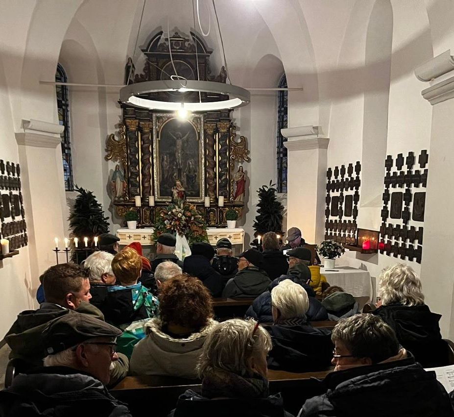 Gemeinsames Singen in der Weihnachsstadt Schmallenberg