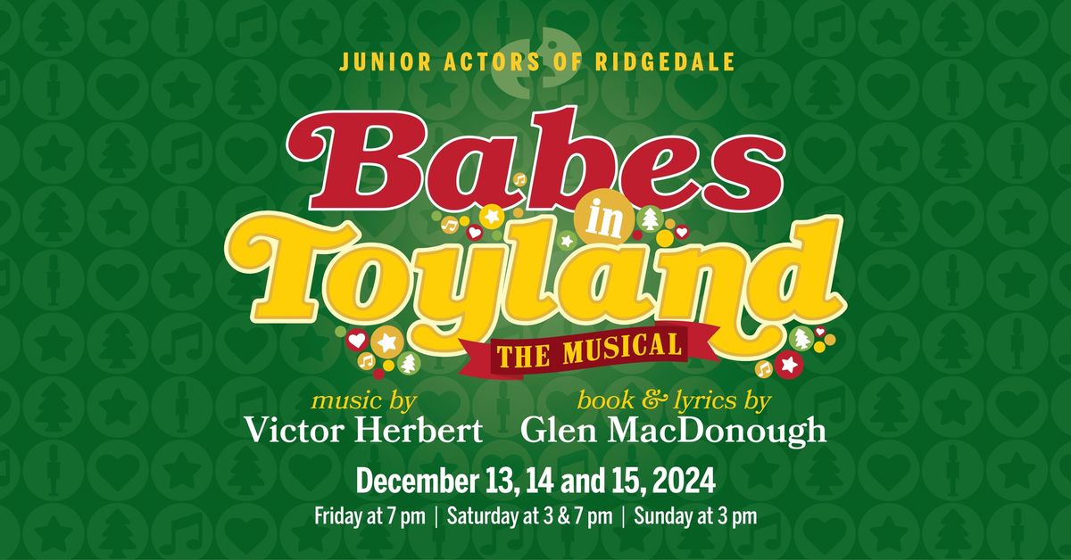 Babes in Toyland - Junior Actors Auditions