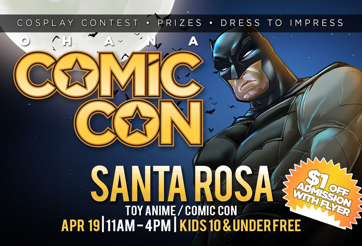 Santa Rosa Toy-Anime-Comic Con