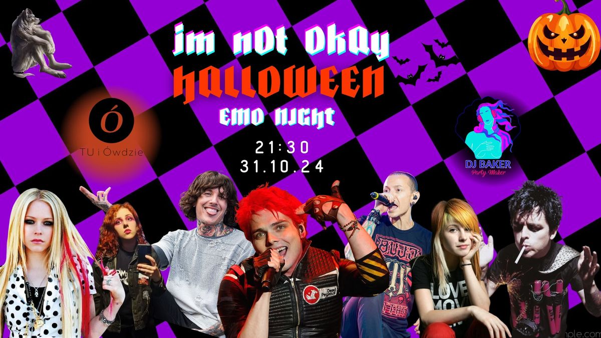 iM nOt OkAy - HALLOWEEN EMO NIGHT - KRAK\u00d3W