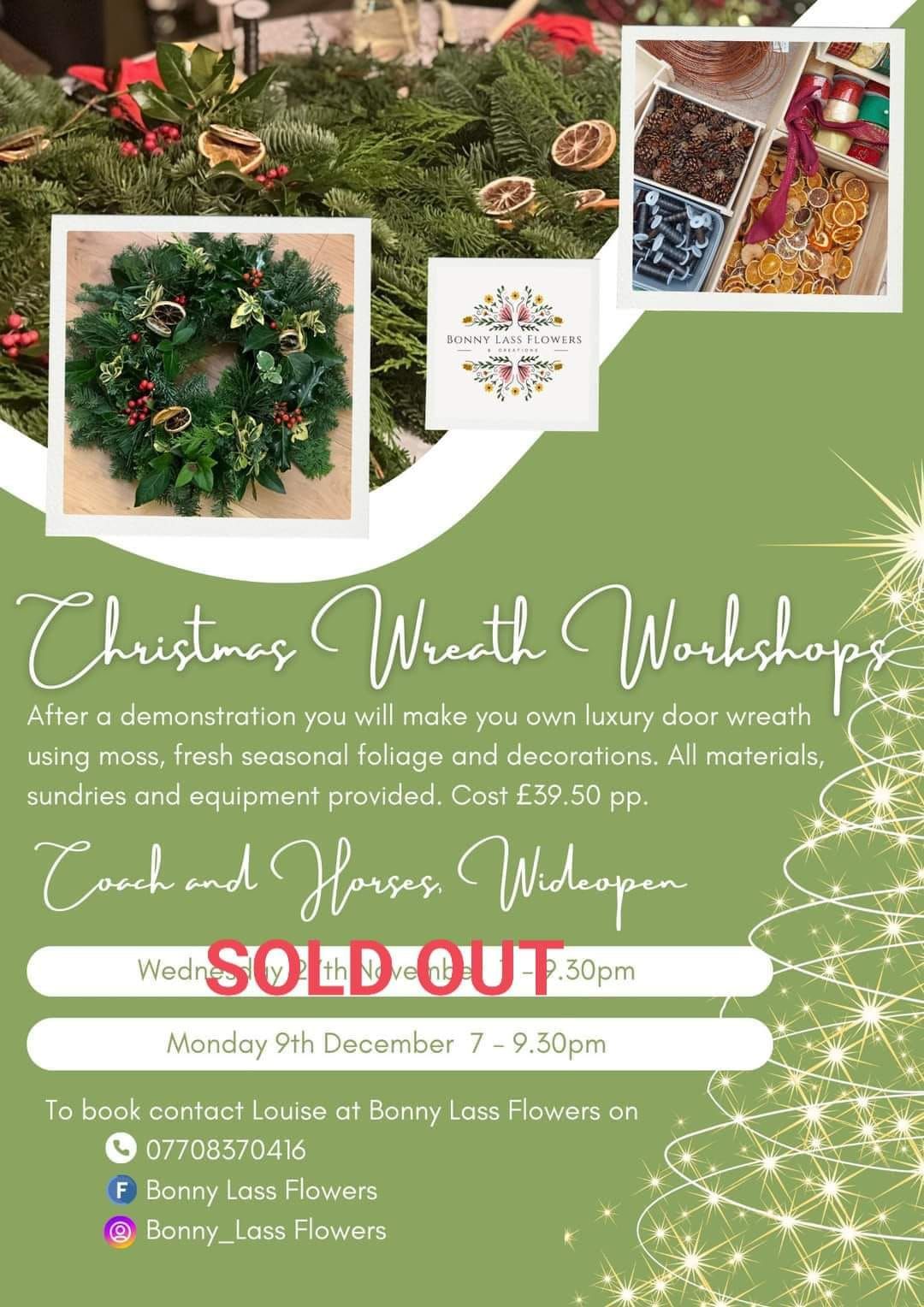 Christmas Wreath Workshop 