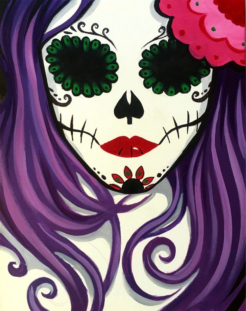 Paint Night! Catrina!