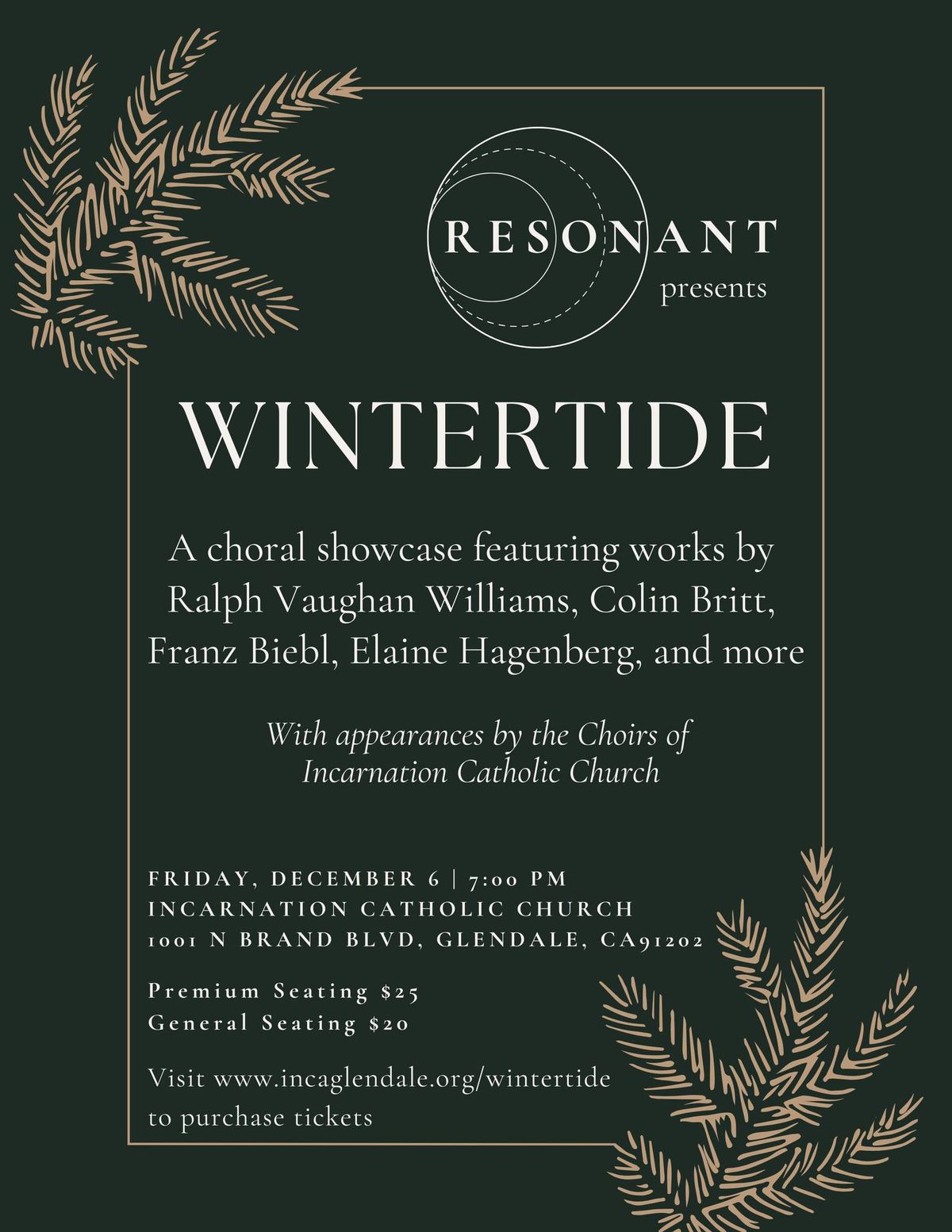 Wintertide: A Choral Showcase