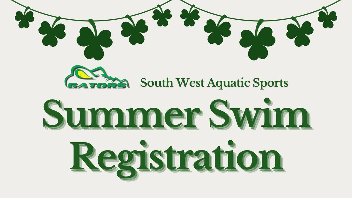 Summer Swim Team Registration & Info!