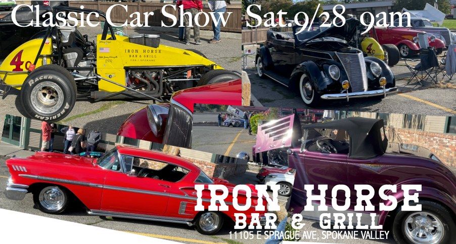 Classic Car Show at Iron Horse Spokane Valley