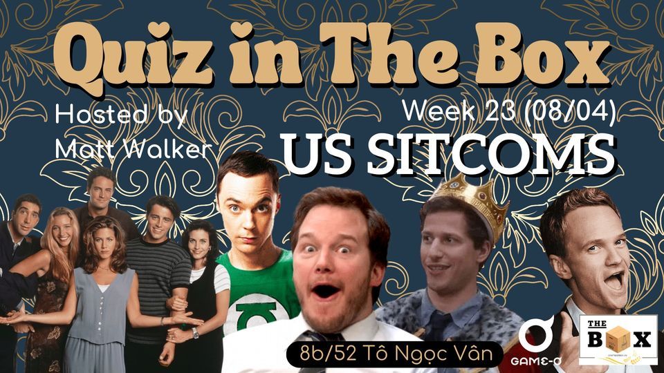 Quiz in The Box: Week 23 - US Sitcoms