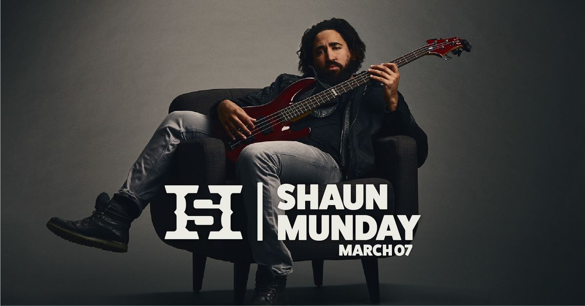 An Evening with Shaun Munday *NEW DATE*