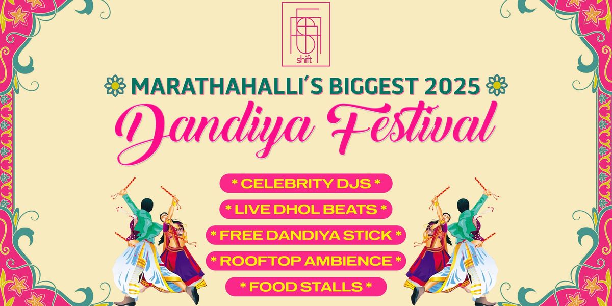 Marathahalli Luxurious Dandiya at Shift Rooftop