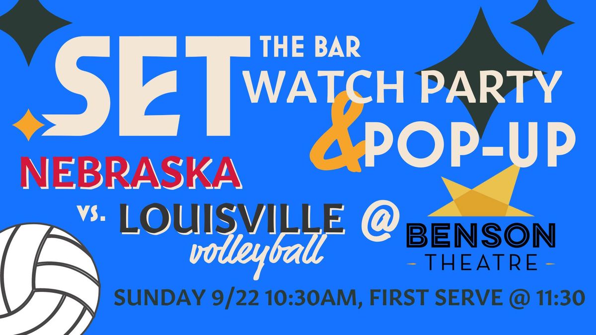 Watch Party! Huskers v. Cardinals Volleyball!