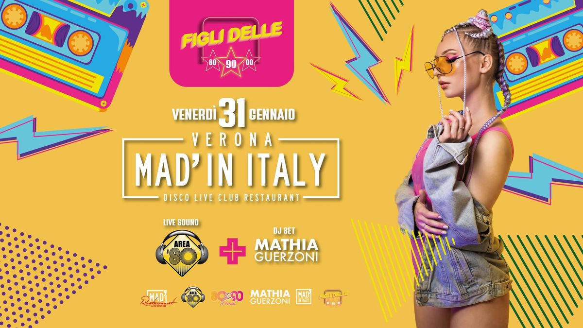 FIGLI DELLE \u2b5080 \u2b5090 \u2b5000\/ Live AREA 80to90 -  Dj.Set MATHIA