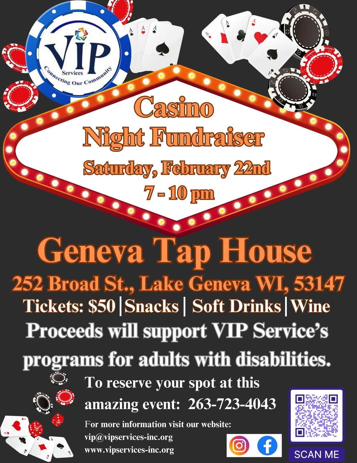 Casino Night Fundraiser 