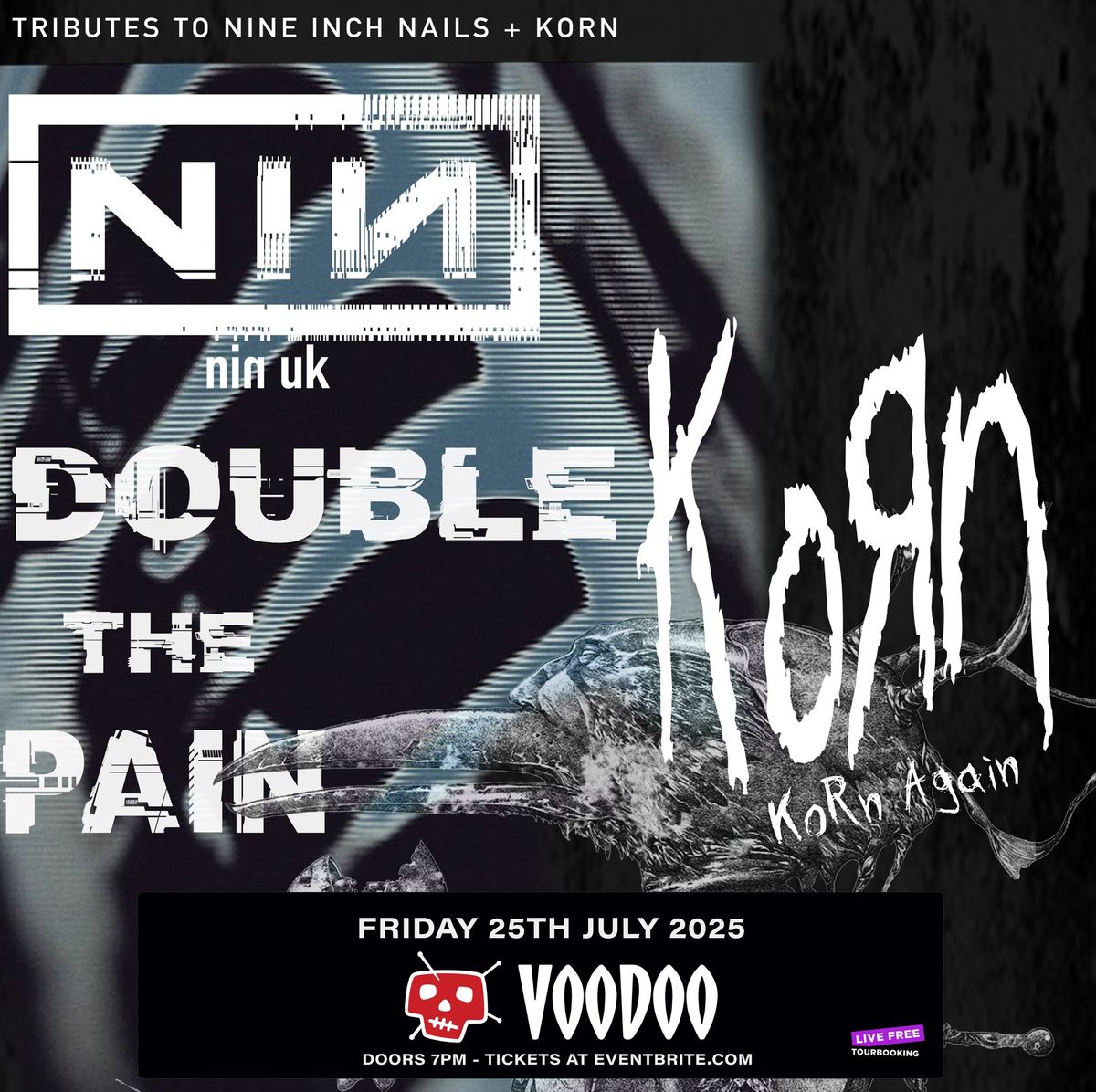 NIN UK & Korn Again at Voodoo Belfast 25\/7\/25 - Tickets on sale now*