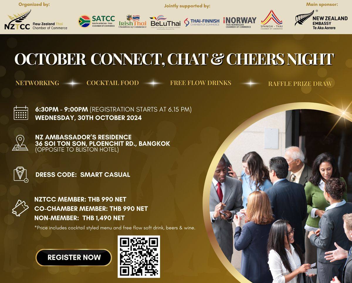 October Connect, Chat & Cheers Night