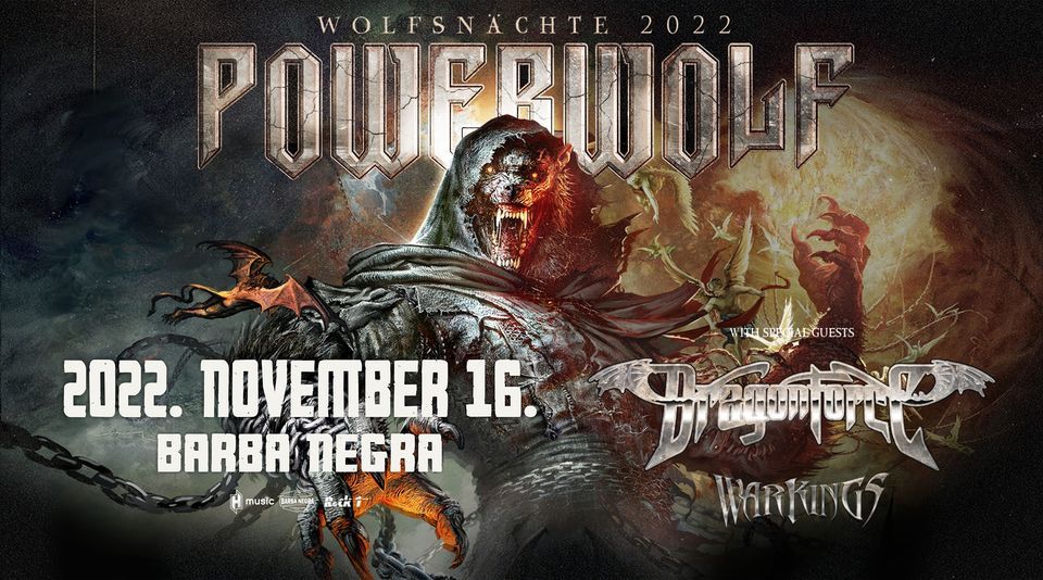 Powerwolf - Wolfsn\u00e4chte 2022 | Budapest