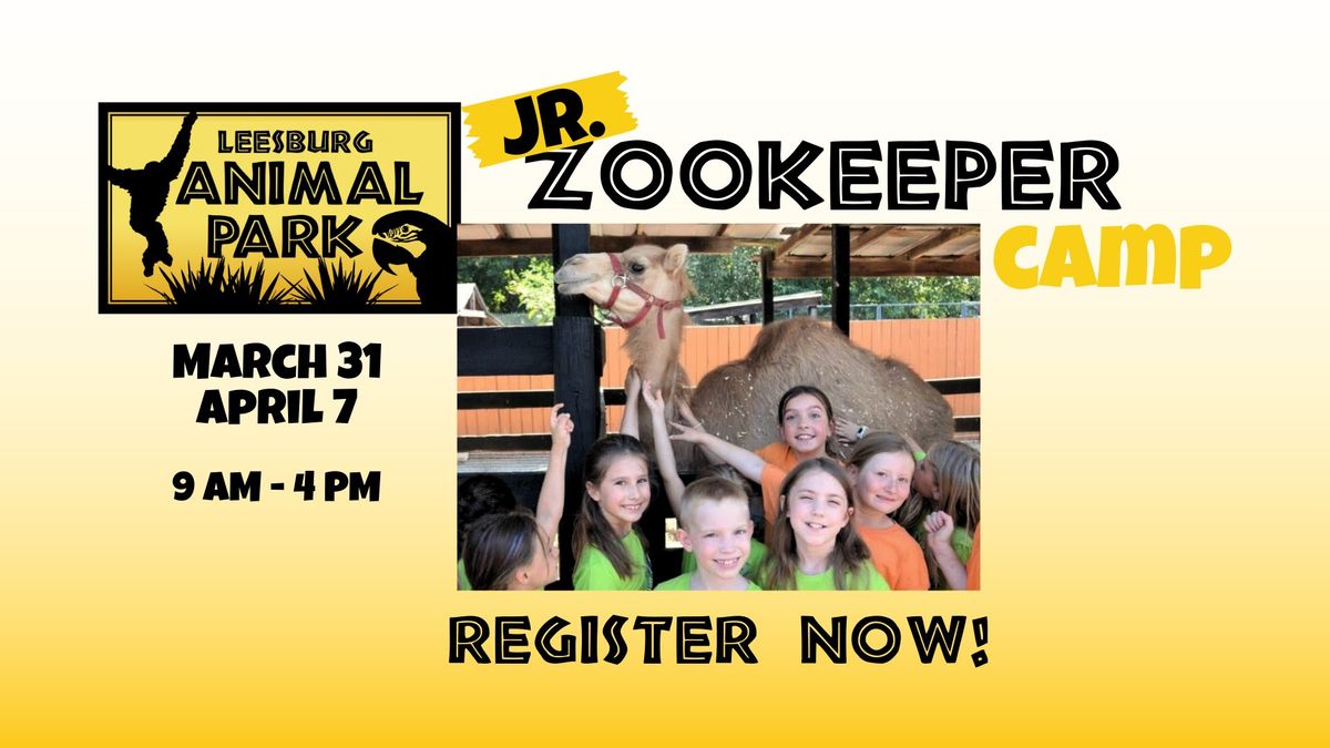 Jr. Zookeeper Day Camp