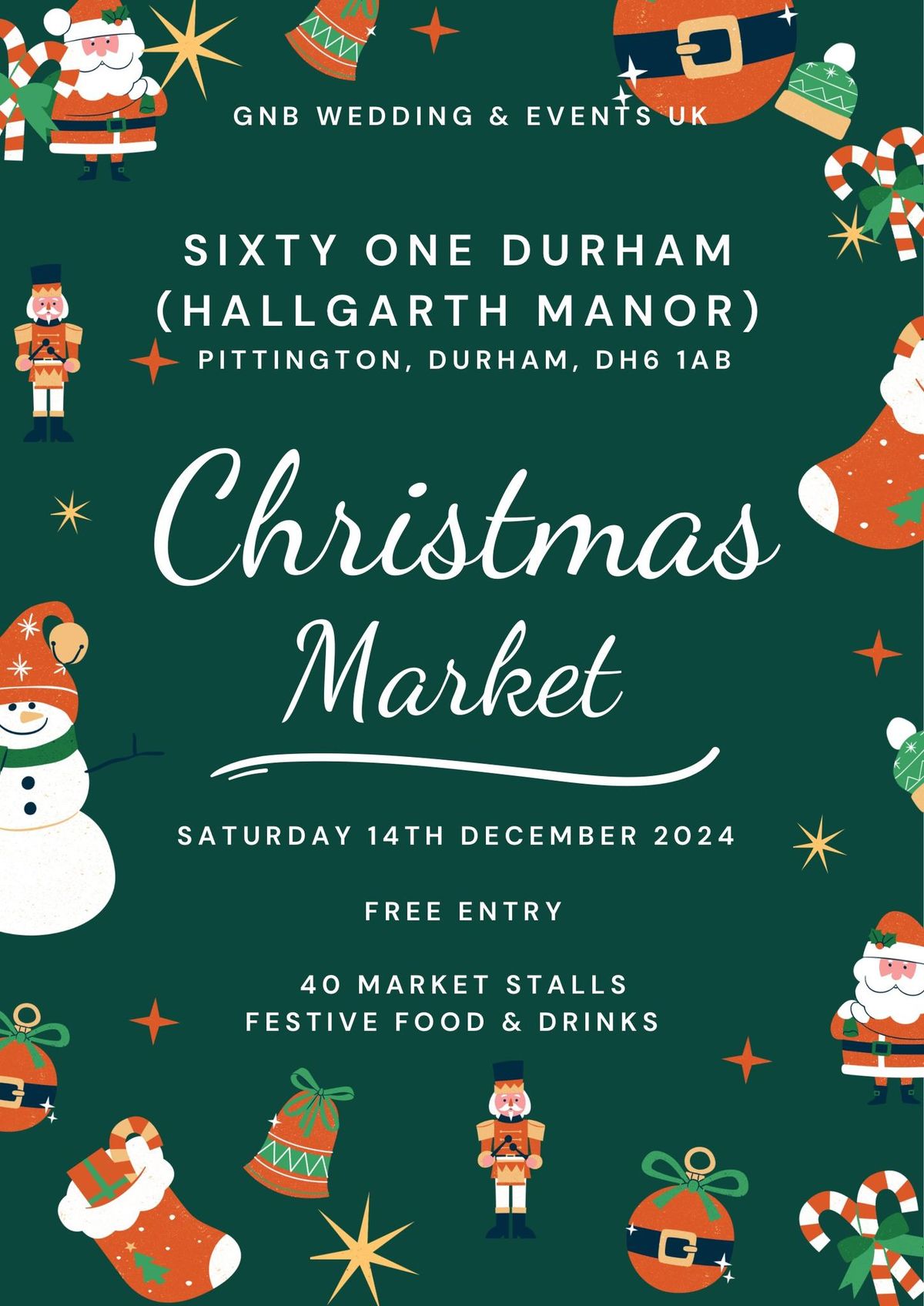 Sixty One Durham (Hallgarth Manor) Christmas Market