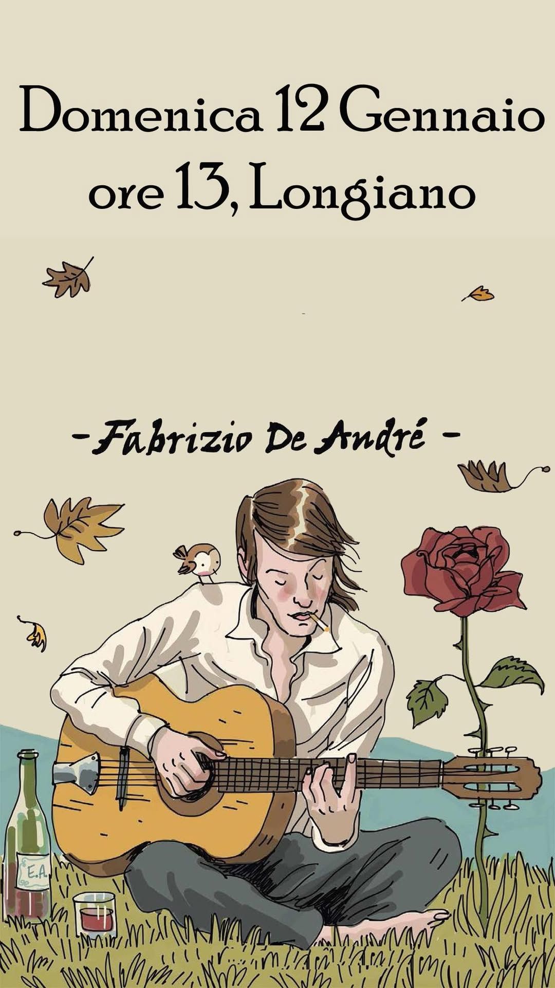 Brunch in musica | Andrea Amati canta Fabrizio de Andr\u00e8