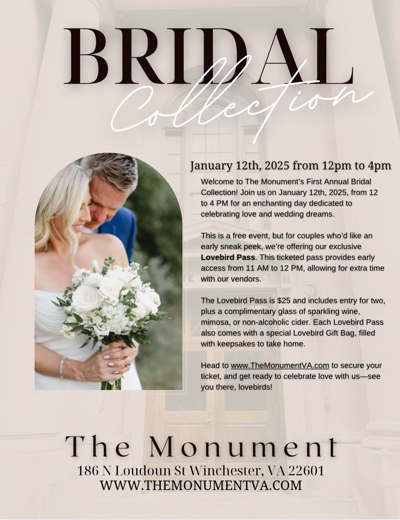 1st Annual Bridal Collection at The Monument