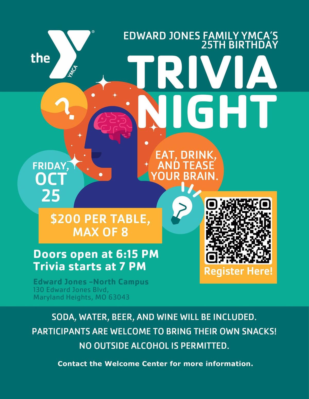 Edward Jones YMCA Trivia Night