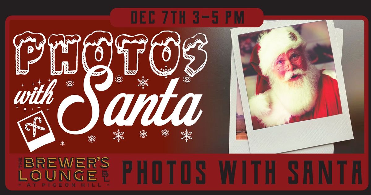 Photos with Santa at The Brewer's Lounge