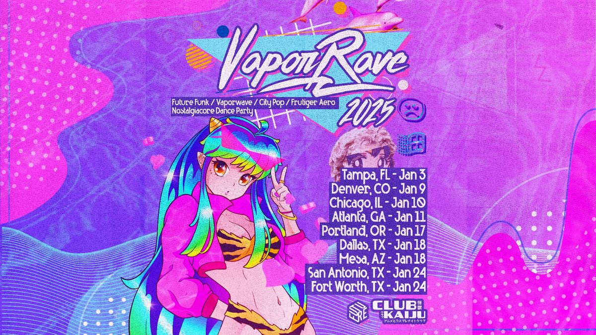 Vapor Rave - FutureFunk\/CityPop Cosplay Rave (FORT WORTH)