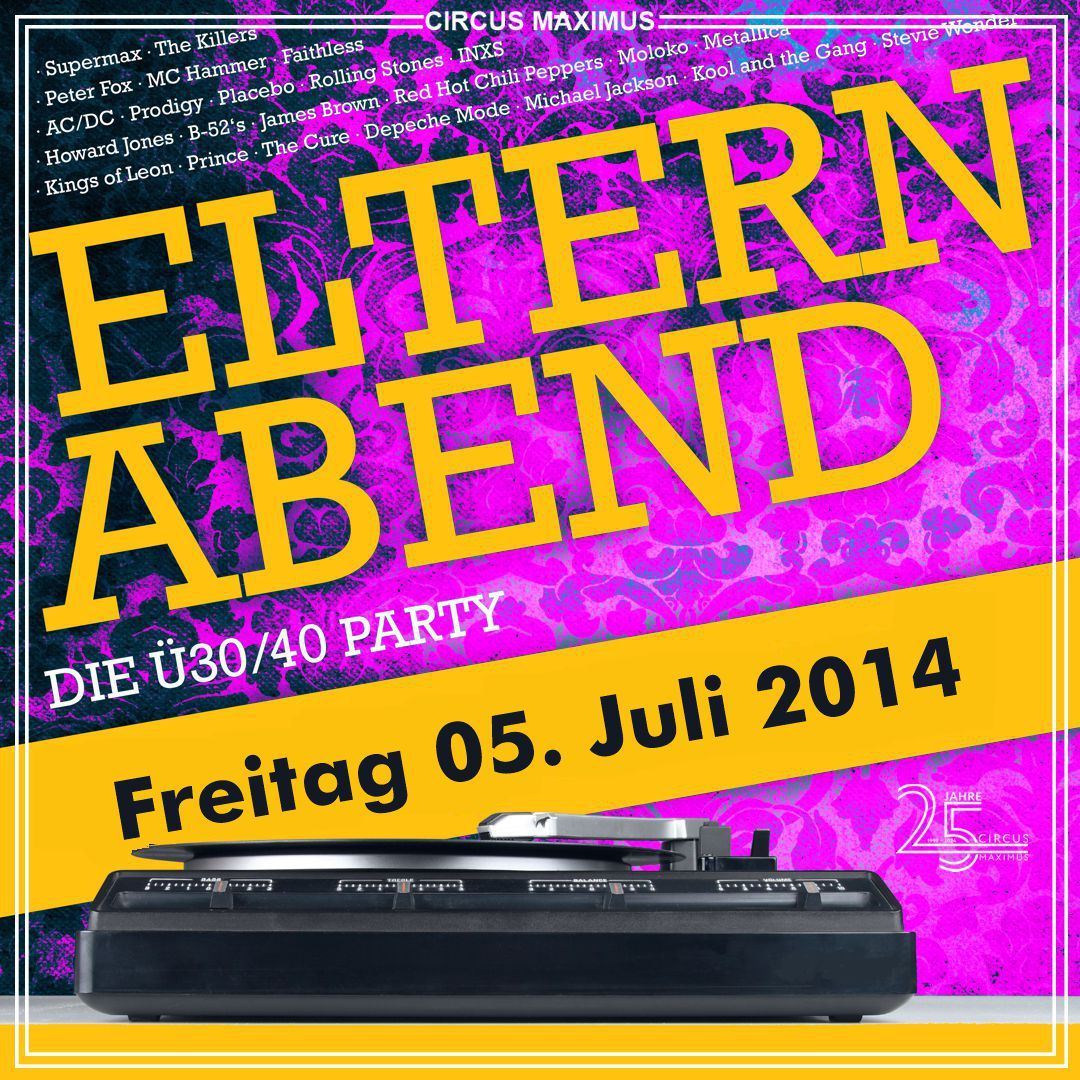 Elternabend - die \u00dc30\/\u00dc40 Party