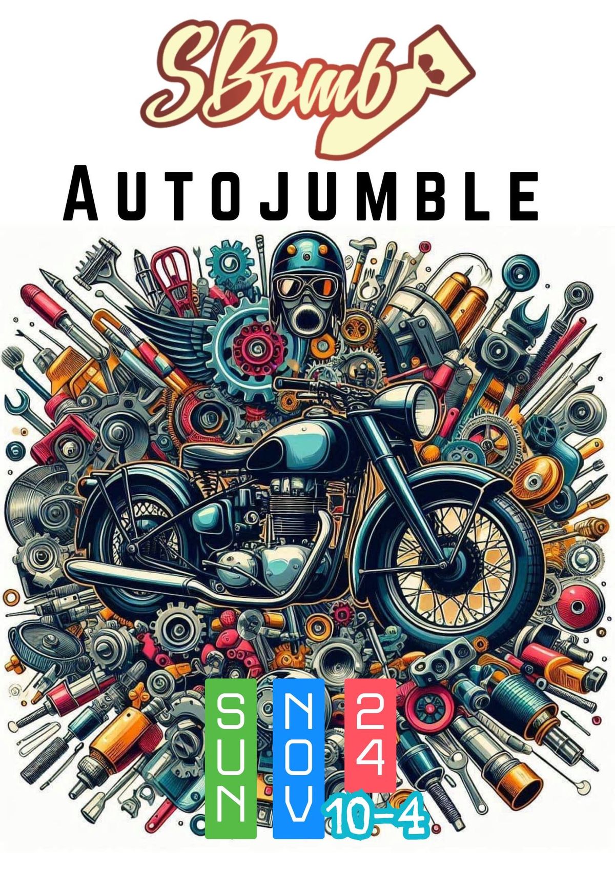 Autojumble at Sbomb