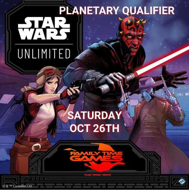 Star Wars Unlimited Planetary Qualifier season 0