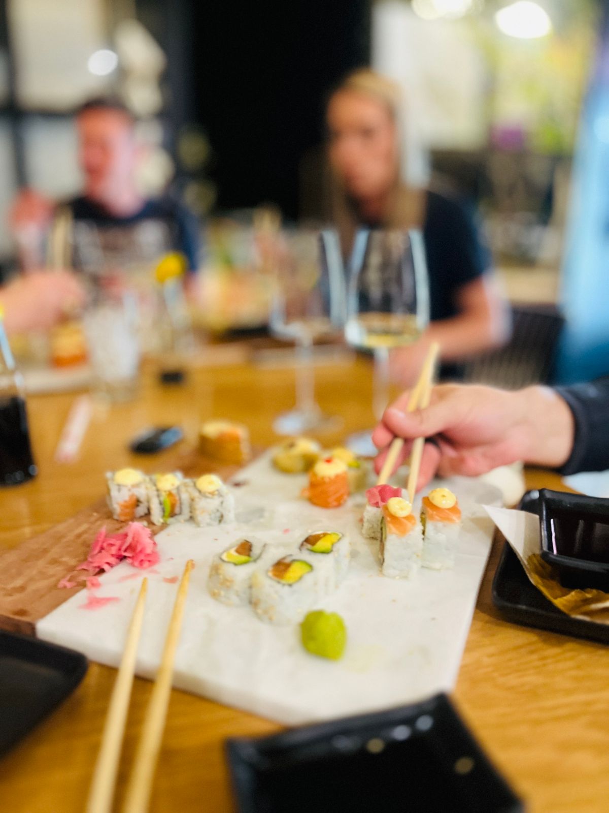 Sushi & wine pairing with Simonsig 