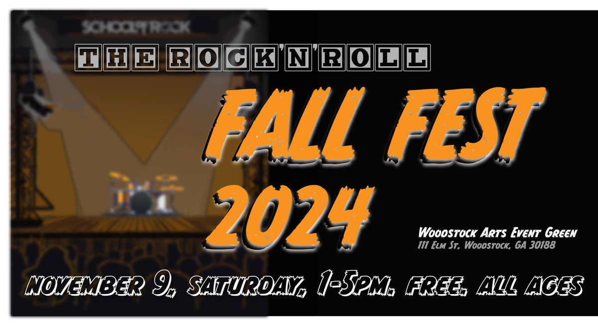 Fall Fest 2024- School of Rock House Bands Showcase