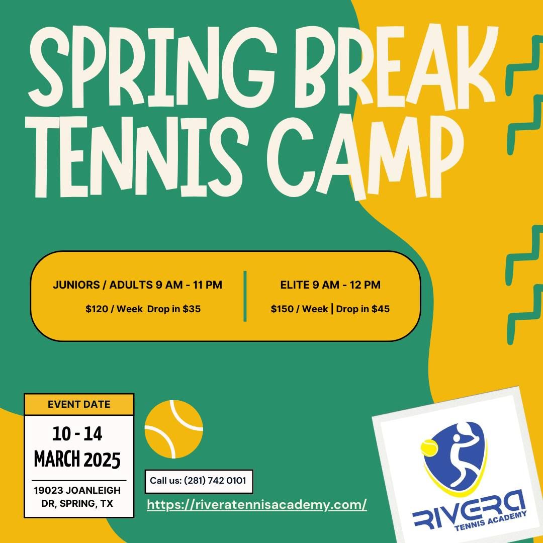 Spring Break Tennis Camp