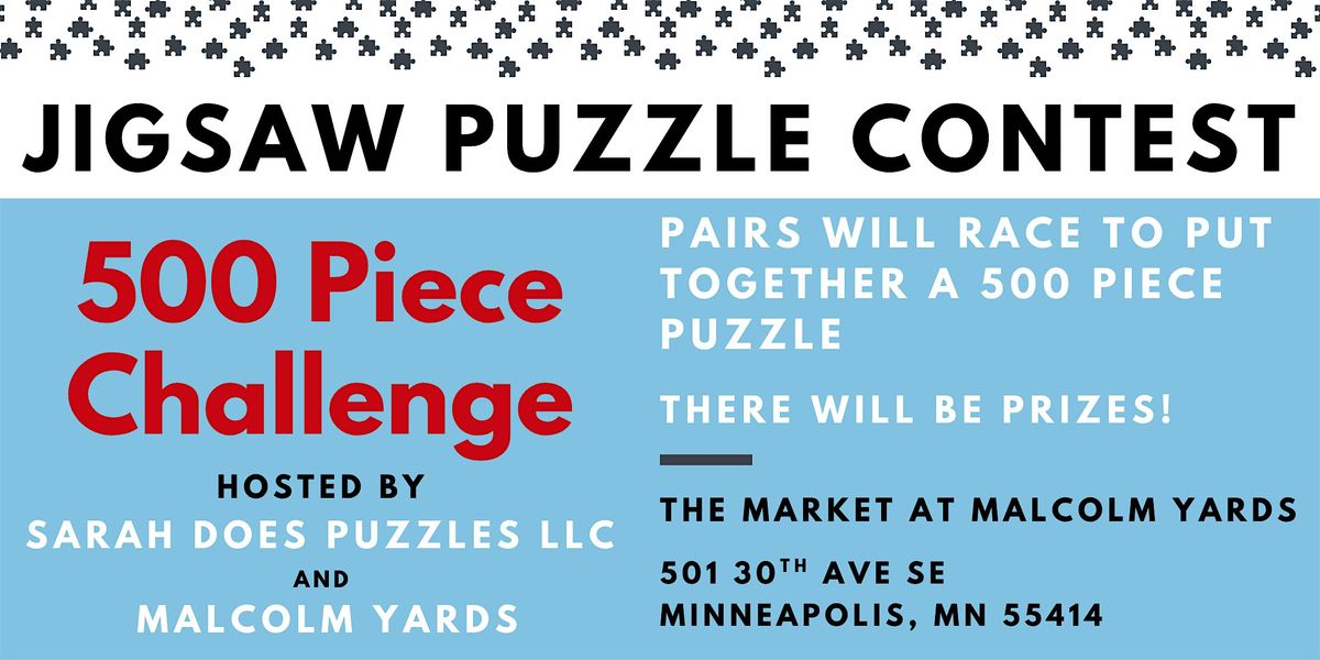 CHALLENGE Pairs Jigsaw Puzzle Contest at Malcolm Yards - June 2026