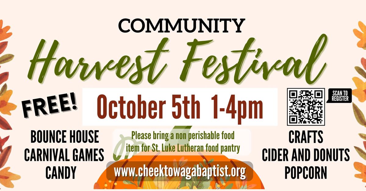 Free Community Harvest Festival