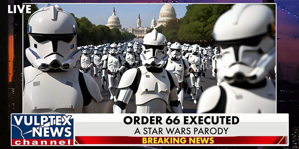 Live Coverage of Order 66: A Star Wars Parody