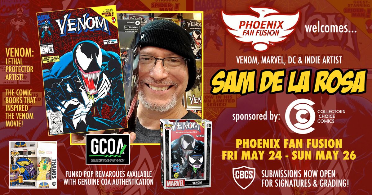 Sam de la Rosa w\/Collectors Choice Comics at Phoenix Fan Fusion!