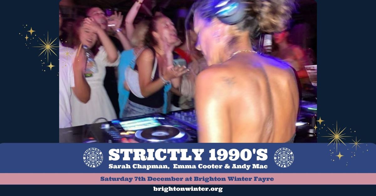 Strictly 1990s at Brighton Winter Fayre