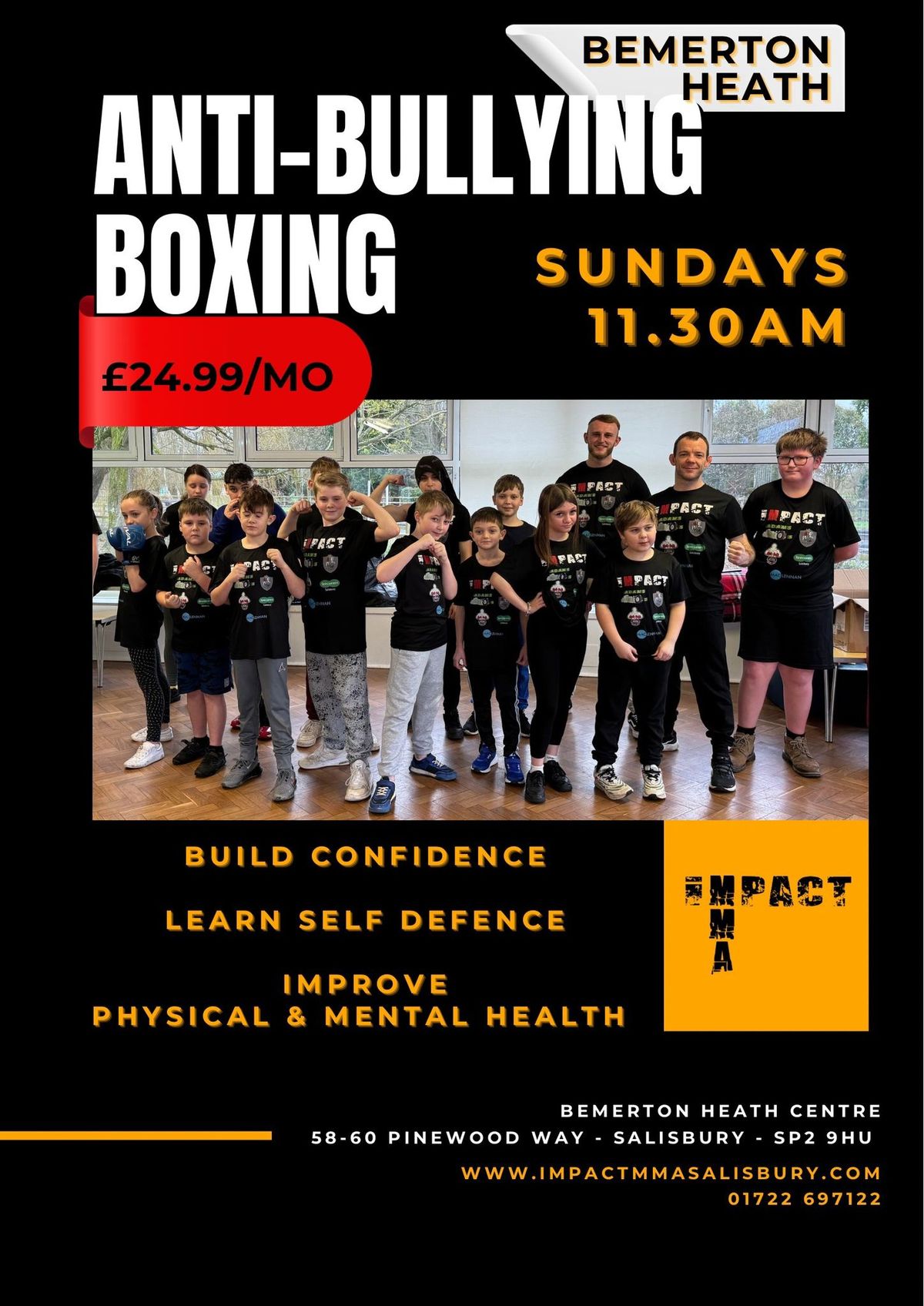 Anti Bullying Boxing : Bemerton Heath