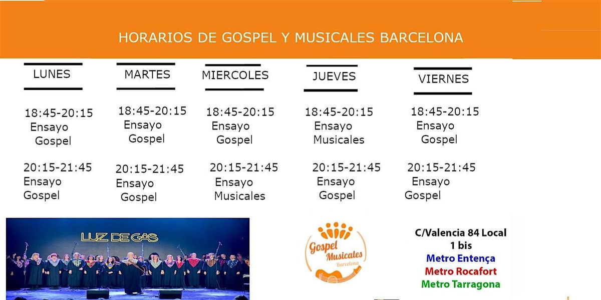 Cantar gospel y musicales  gratis