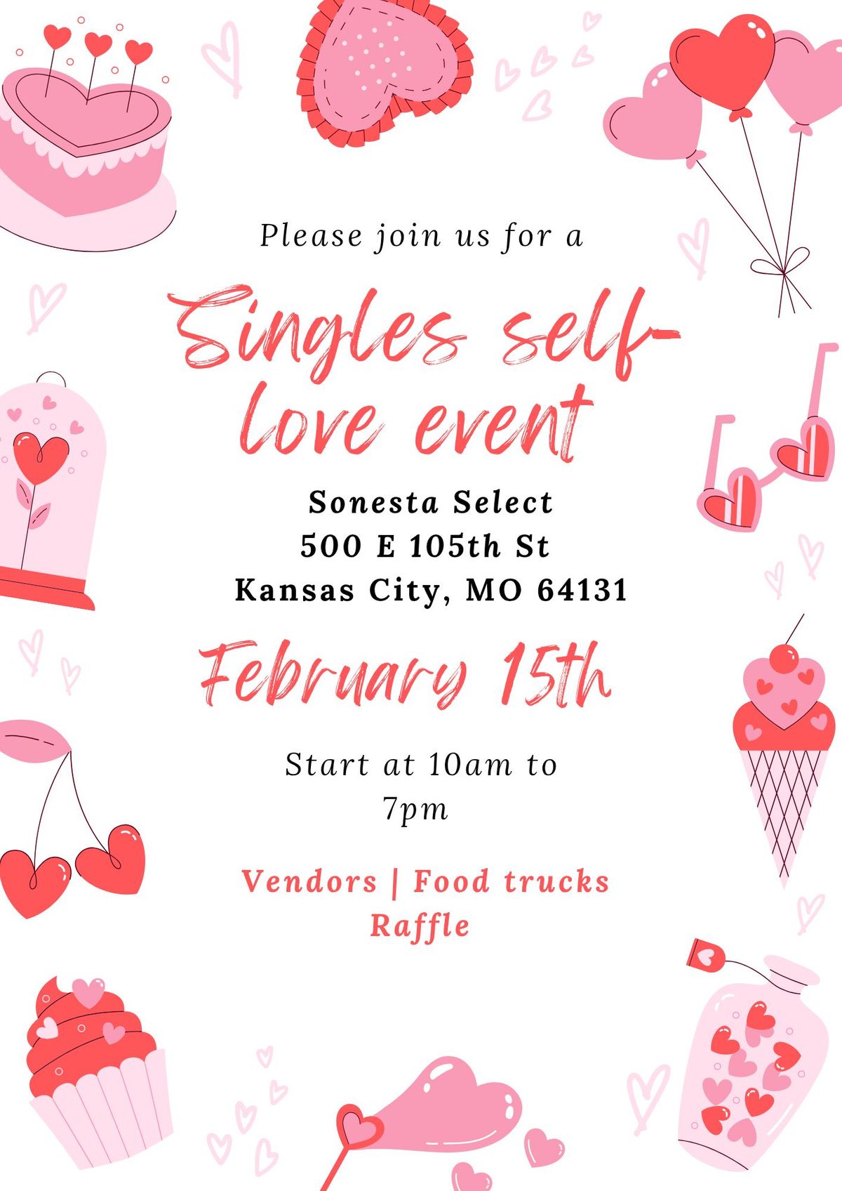 Singles self-love Event 