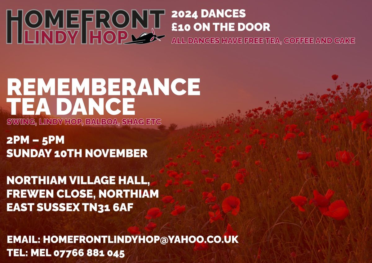 Remembrance Tea Dance