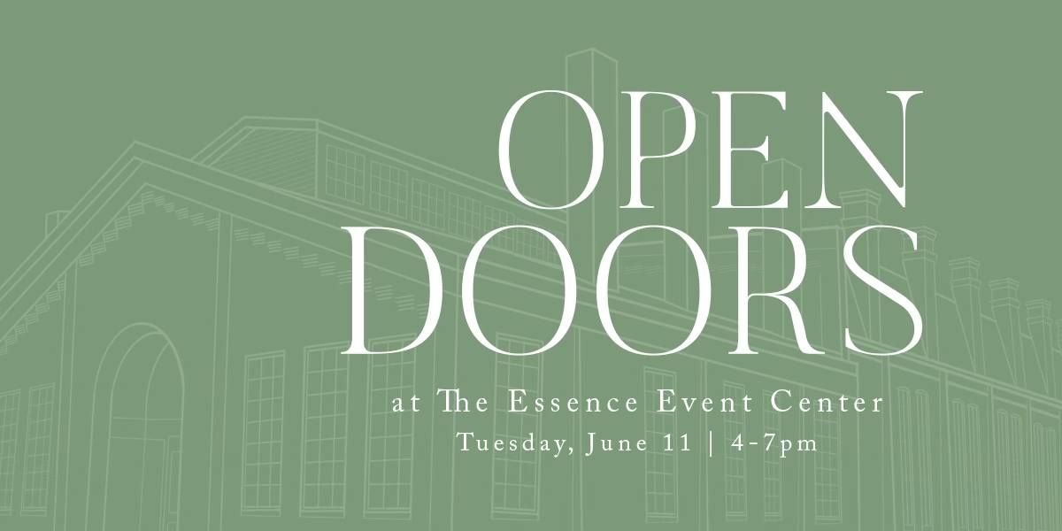 Open Doors at The Essence Event Center
