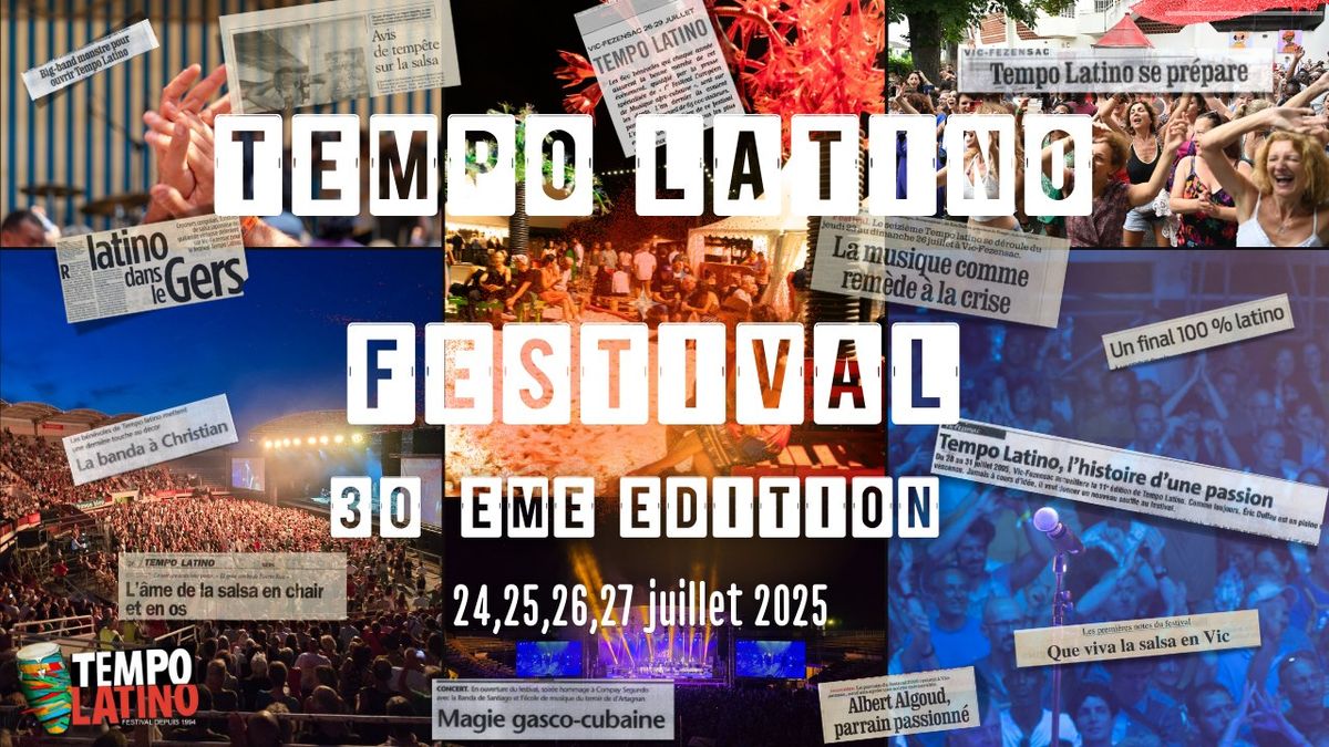 TEMPO LATINO FESTIVAL - 30e \u00c9dition 