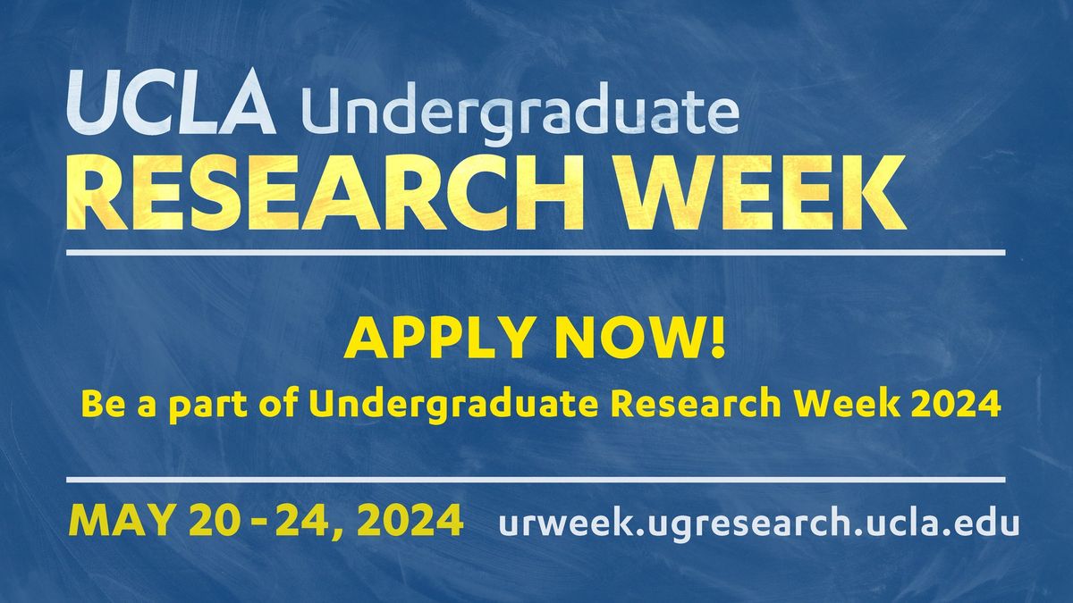 Undergraduate Research Week 2024