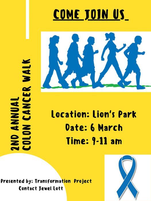 2nd Annual Colon Cancer Awareness Walk