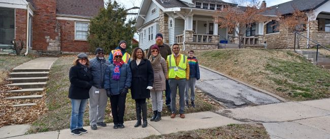 Neighborhood Walking Tour with Mayor Pro Tem Parks-Shaw