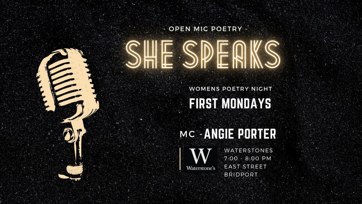 She Speaks - Women's Poetry Evening 