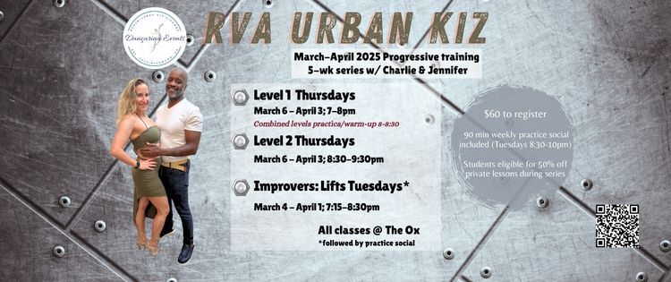 Urban Kiz Progressive Training March-April 2025 session